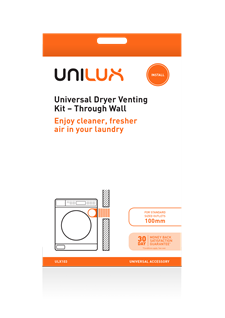 Universal Dryer Venting Kit - Through Wall